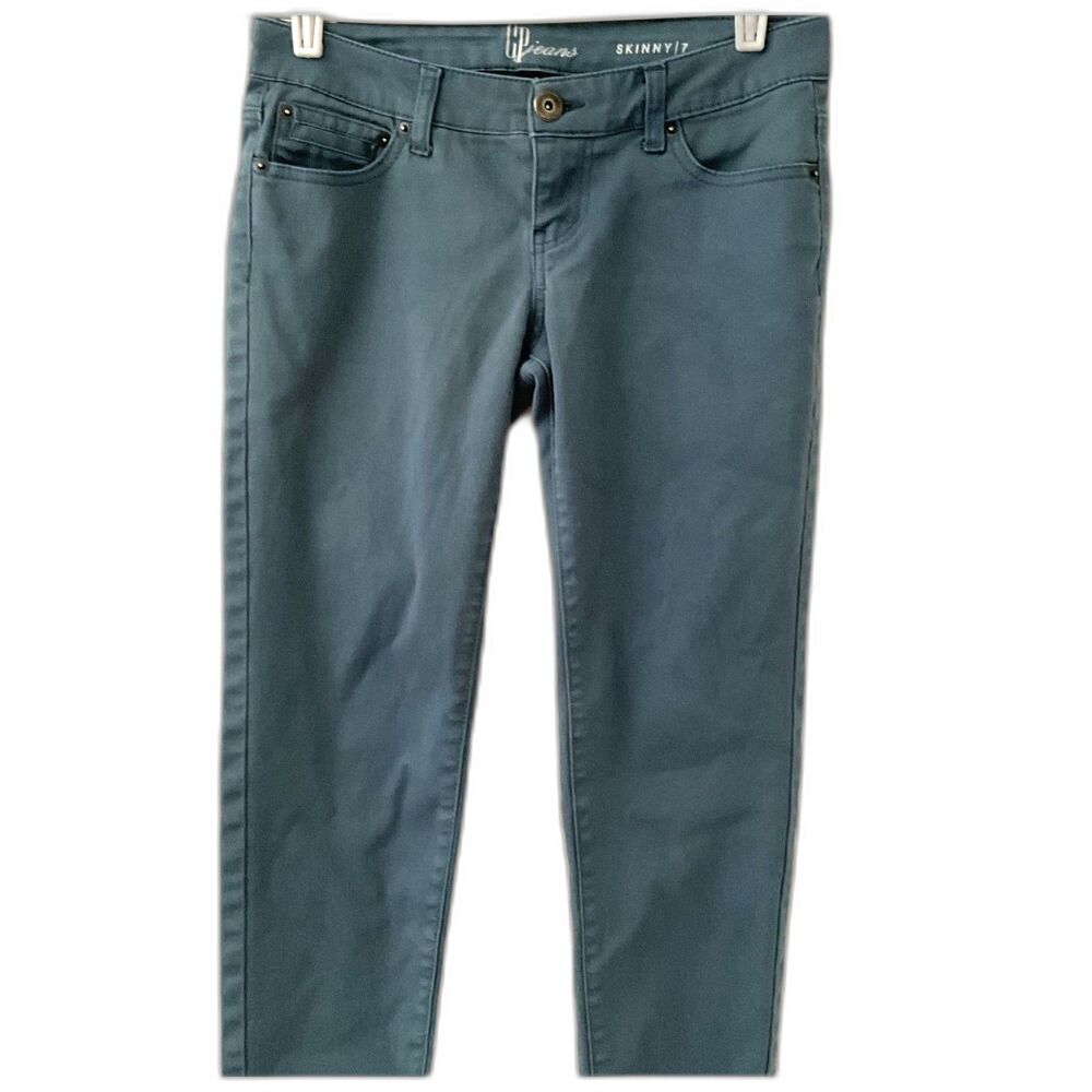 Celebrity Pink Teal Skinny Pants Size 7